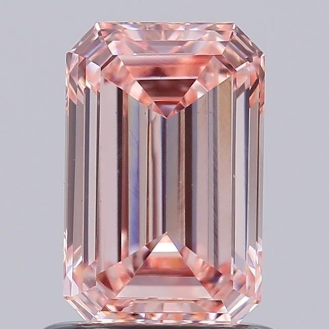 0.98 CT Fancy Intense Pink EMERALD