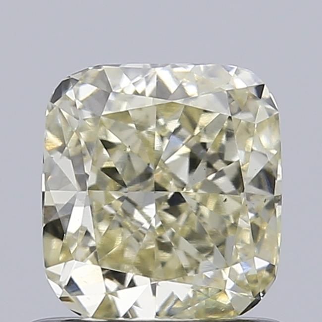 0.8 CT Very Light Yellow CUSHION MODIFIED