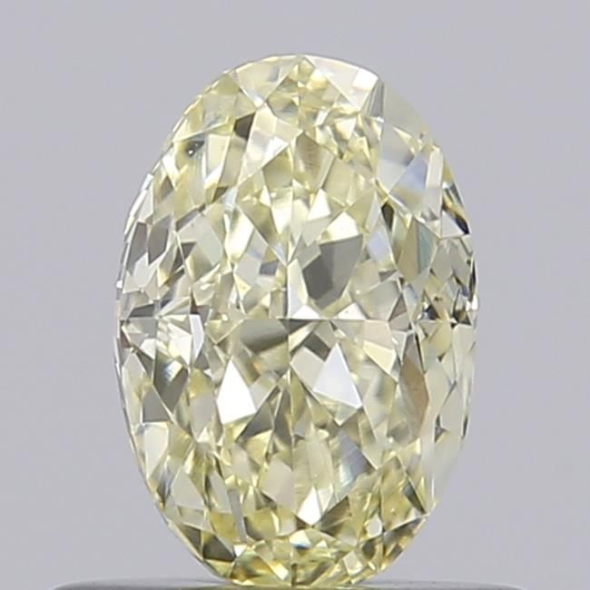 0.6 CT Fancy Light Yellow OVAL