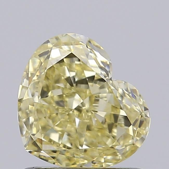0.9 CT Fancy Yellow HEART