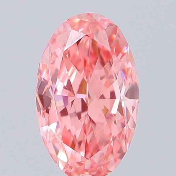 0.47 CT Fancy Vivid Pink OVAL
