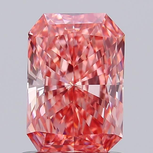 0.95 CT Fancy Vivid Pink RADIANT
