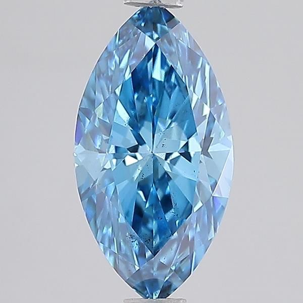1.5 CT Fancy Vivid Blue MARQUISE