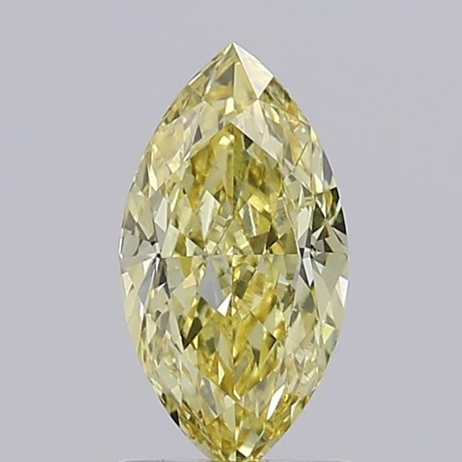 1.08 CT Fancy Intense Yellow MARQUISE