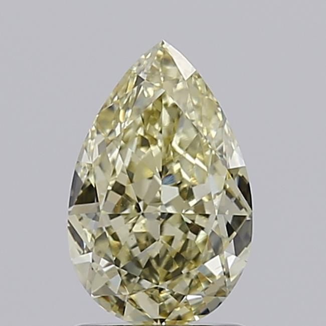 1.51 CT Fancy Light Yellow PEAR