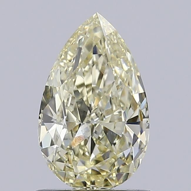 1.04 CT Fancy Light Yellow PEAR