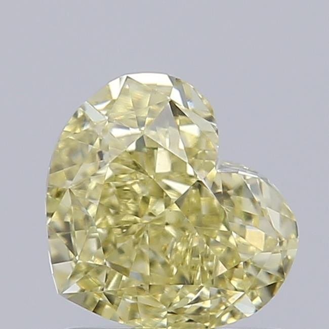 1.05 CT Fancy Intense Yellow HEART