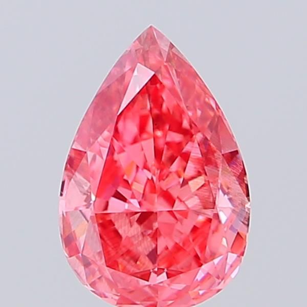 0.71 CT Fancy Vivid Pink PEAR