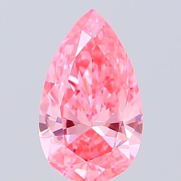 0.36 CT Fancy Vivid Pink PEAR