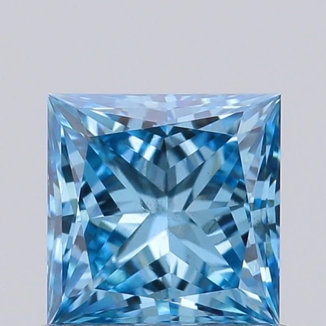 0.72 CT Fancy Vivid Blue PRINCESS