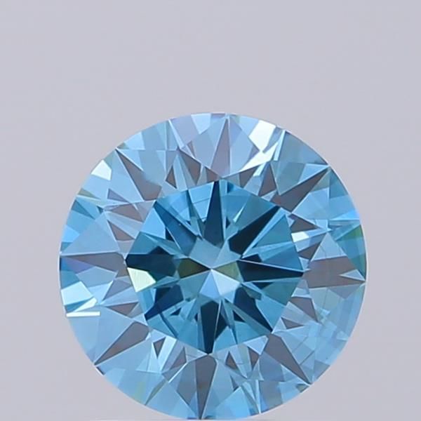 1.5 CT Fancy Vivid Blue ROUND