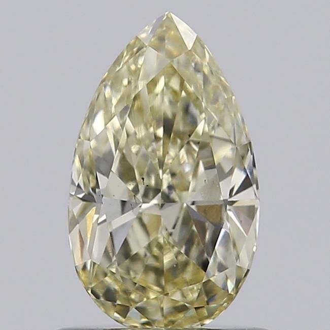 0.81 CT Fancy Light Brown PEAR