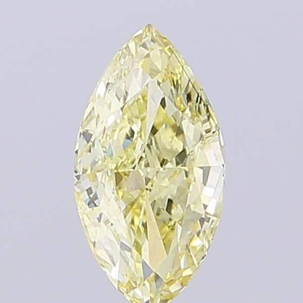 0.98 CT Fancy Light Yellow MARQUISE