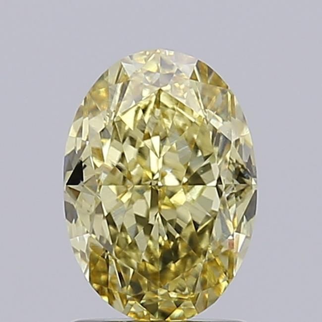 1.81 CT Fancy Intense Yellow OVAL