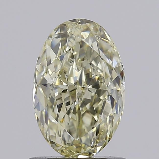 1.09 CT Fancy Light Yellow OVAL