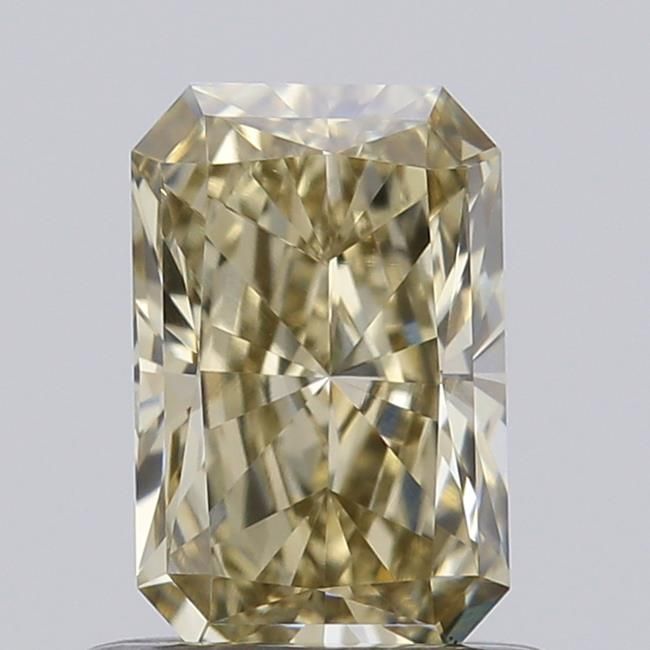 0.73 CT Fancy Light Grayish Yellow RADIANT