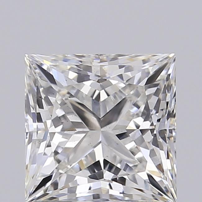 1.04 ct lab-grown Princess Diamond