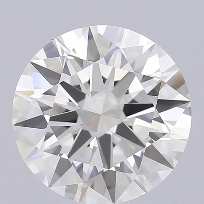 3.81 ct Round diamond