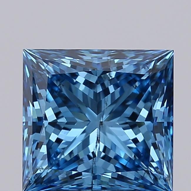 2.07 CT Fancy Vivid Blue PRINCESS