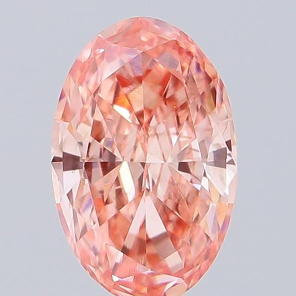 0.4 CT Fancy Vivid Pink OVAL