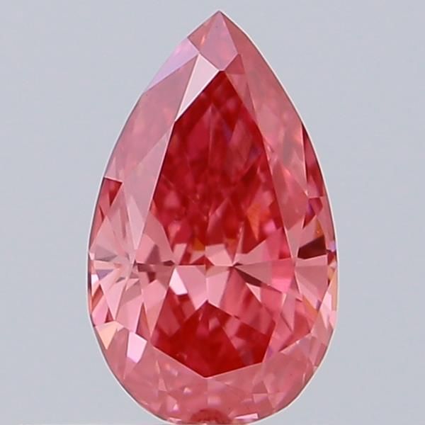 0.37 CT Fancy Vivid Pink PEAR