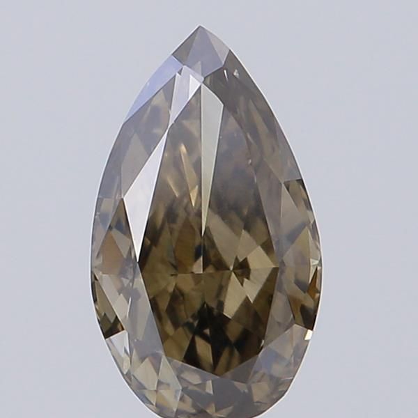 0.48 CT Fancy Brownish Gray PEAR