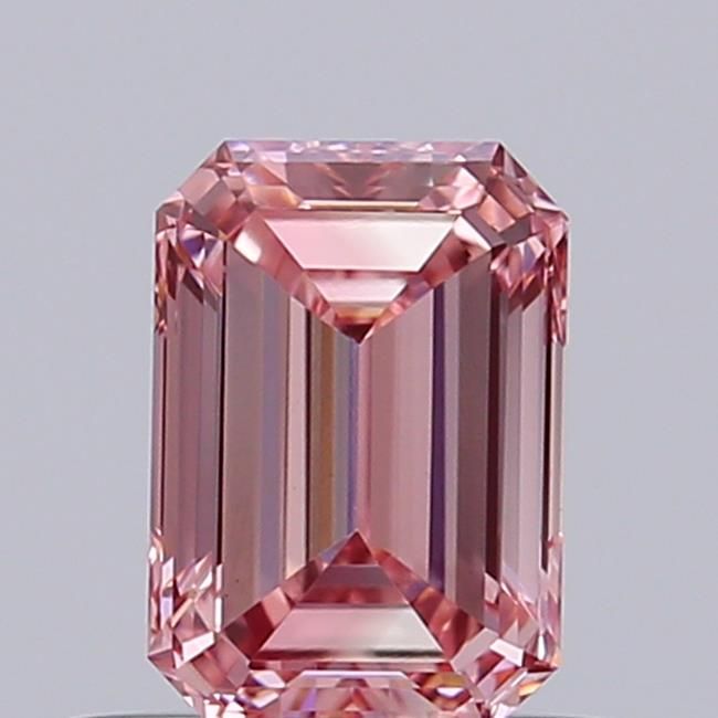 0.45 CT Fancy Intense Pink EMERALD