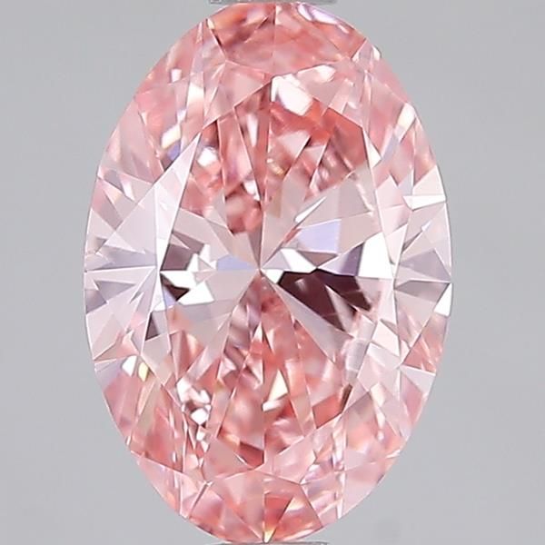1.19 CT Fancy Vivid Pink OVAL