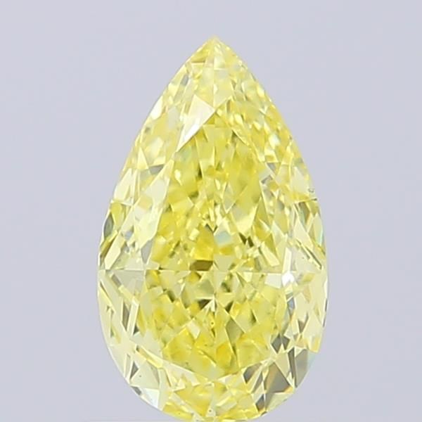 1.05 CT Fancy Intense Yellow PEAR