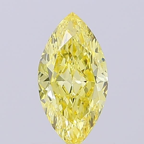 1.04 CT Fancy Intense Yellow MARQUISE
