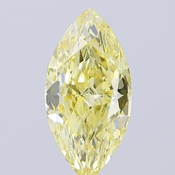 1.04 CT Fancy Intense Yellow MARQUISE
