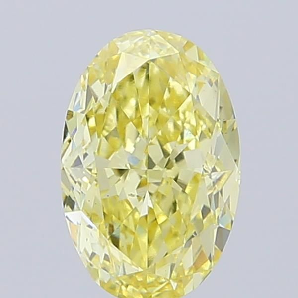 1.03 CT Fancy Light Yellow OVAL