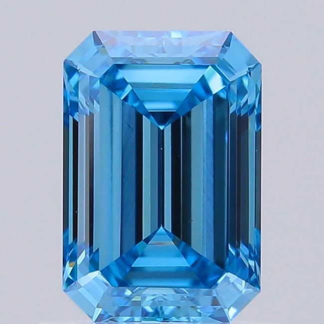 1.06 CT Fancy Vivid Blue EMERALD
