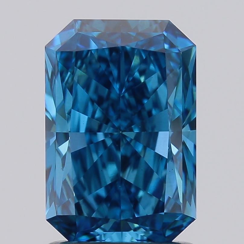 1.57 CT Fancy Vivid Blue RADIANT