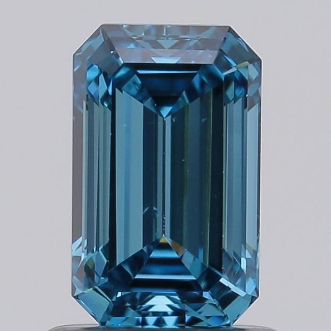 1.01 CT Fancy Vivid Blue EMERALD