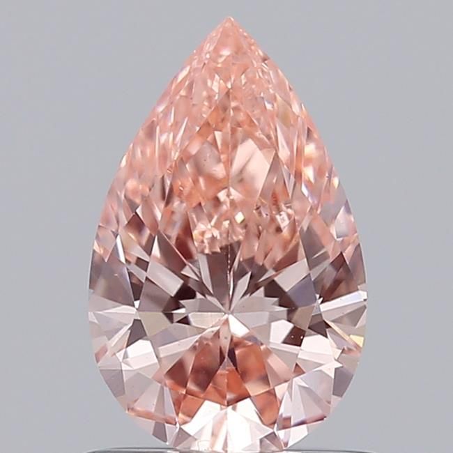 0.69 CT Fancy Vivid Pink PEAR