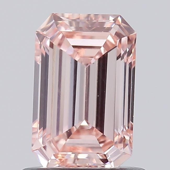 0.82 CT Fancy Intense Pink EMERALD
