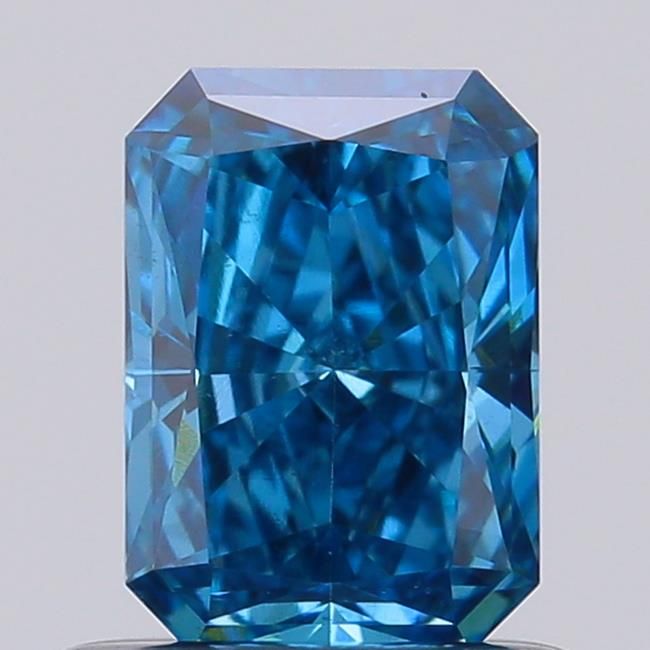 0.69 CT Fancy Vivid Blue RADIANT