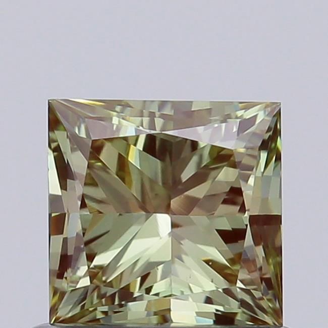 0.73 CT Fancy Intense Green PRINCESS