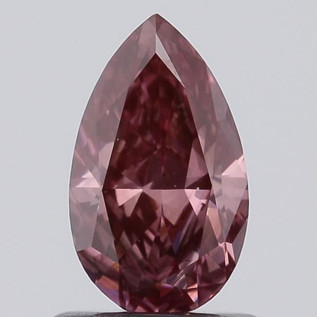 0.9 CT Fancy Pinkish Brown PEAR