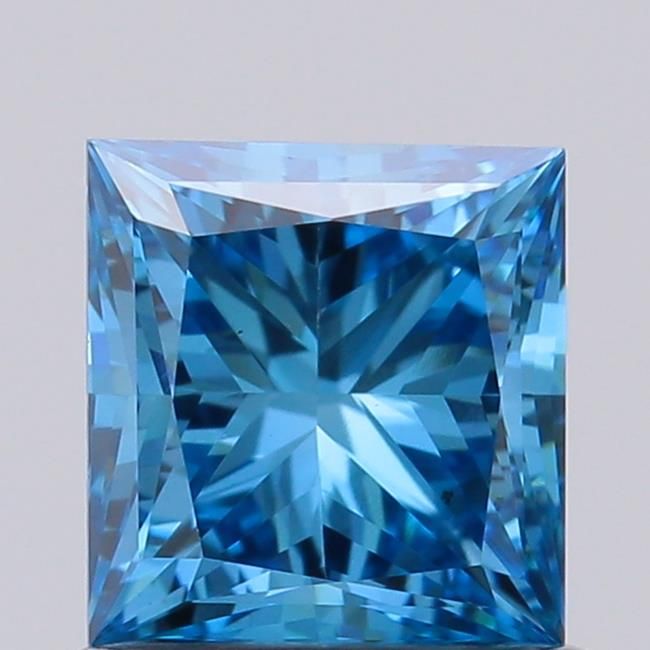 0.94 CT Fancy Vivid Blue PRINCESS