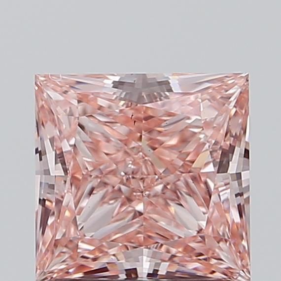1.32 ct lab-grown Princess Diamond