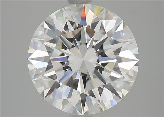 3.44 ct Round diamond