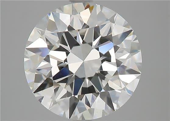 3.78 ct Round diamond