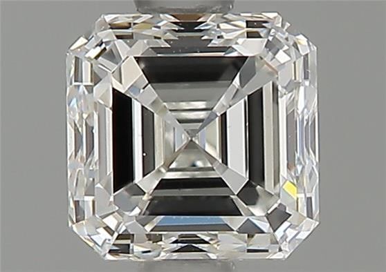 0.89 ct Asscher diamond