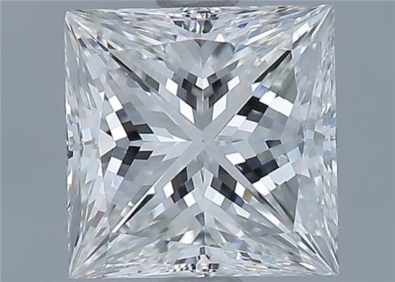 1.68 ct Princess diamond
