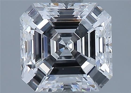 Diamant Asscher 0.90 ct - Couleur F - Pureté VS2
