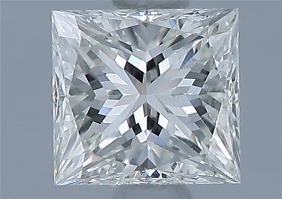 0.67 ct Princess diamond
