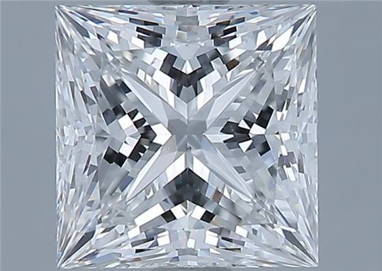1.61 ct Princess diamond