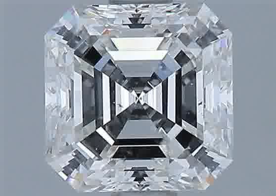 Diamant Asscher 1.01 ct - Couleur G - Pureté VS2